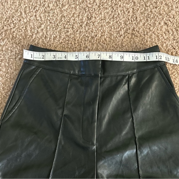 ASOS | Hourglass Faux Leather Straight in Black - Picture 8 of 11